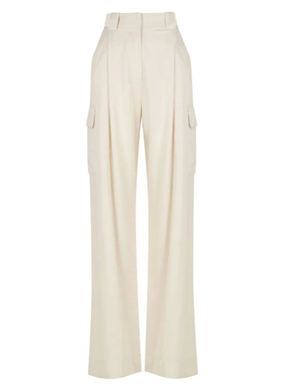 Shona Joy Sara Utility Relaxed Pant in Crema