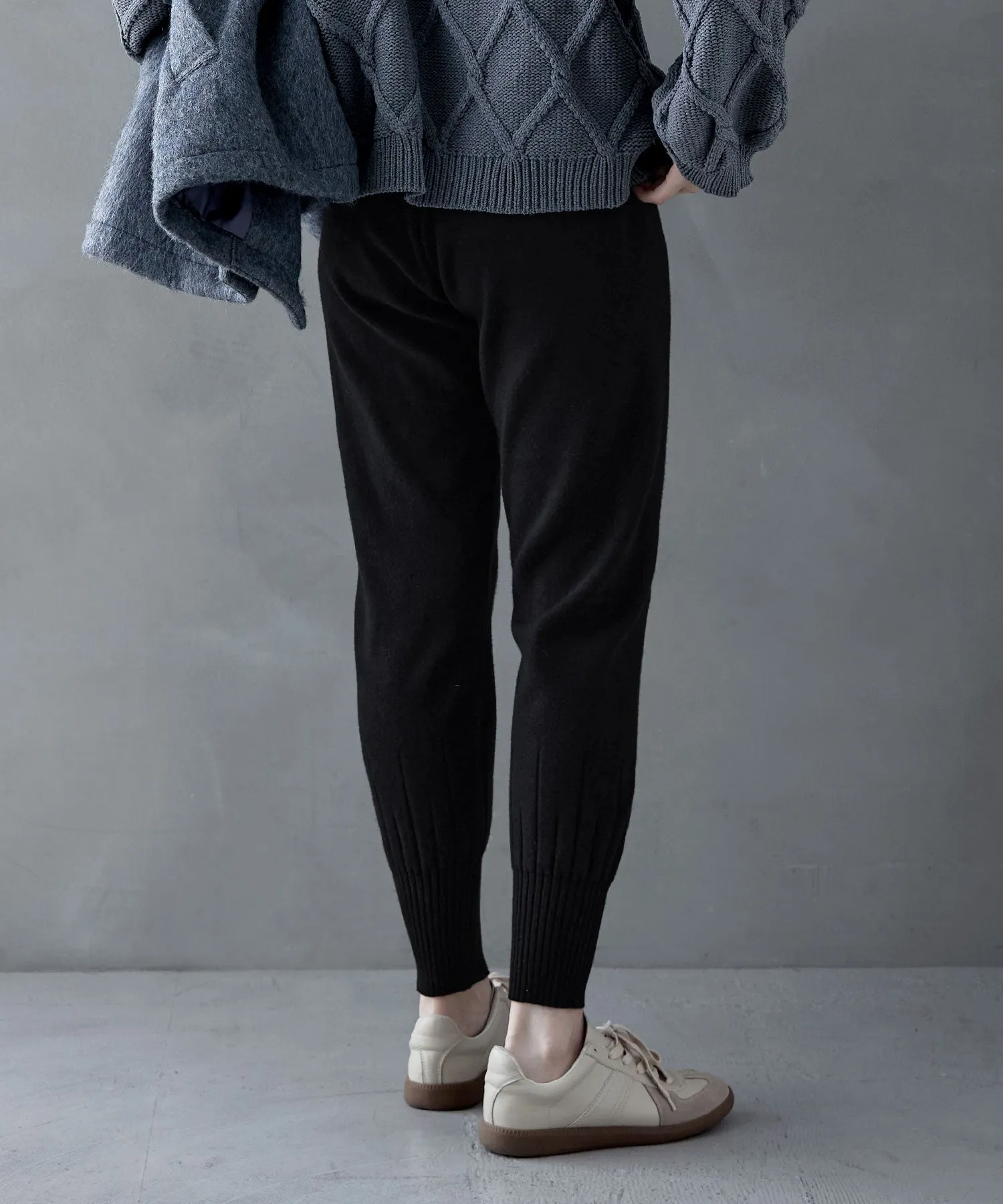 Soft knit jogger pants
