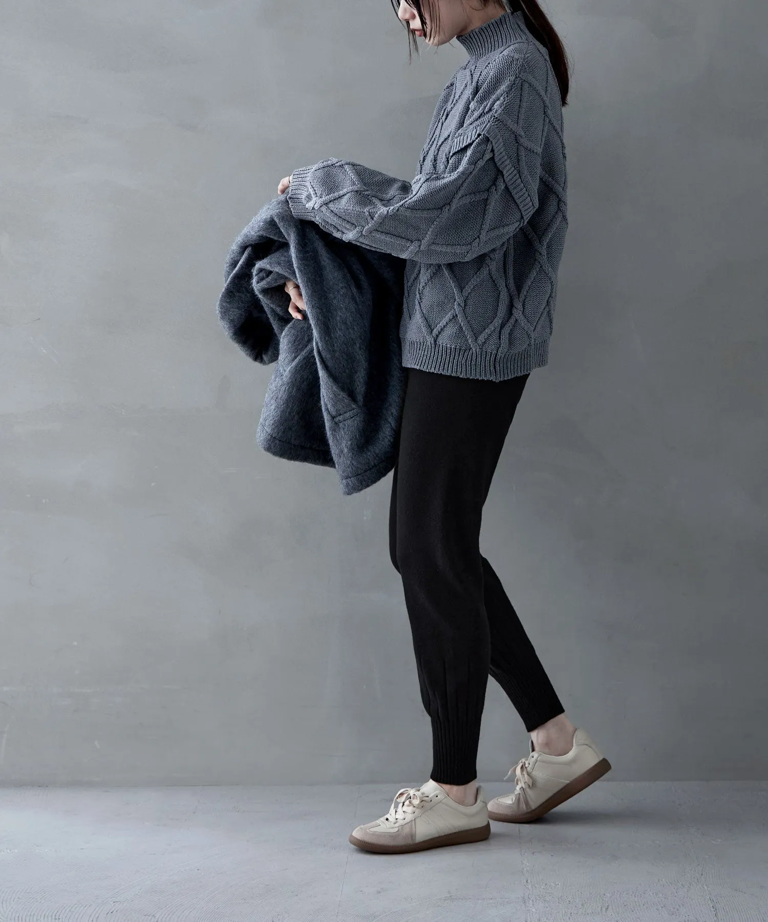 Soft knit jogger pants