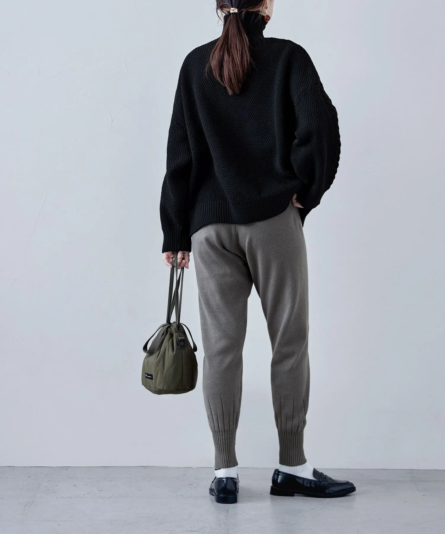 Soft knit jogger pants