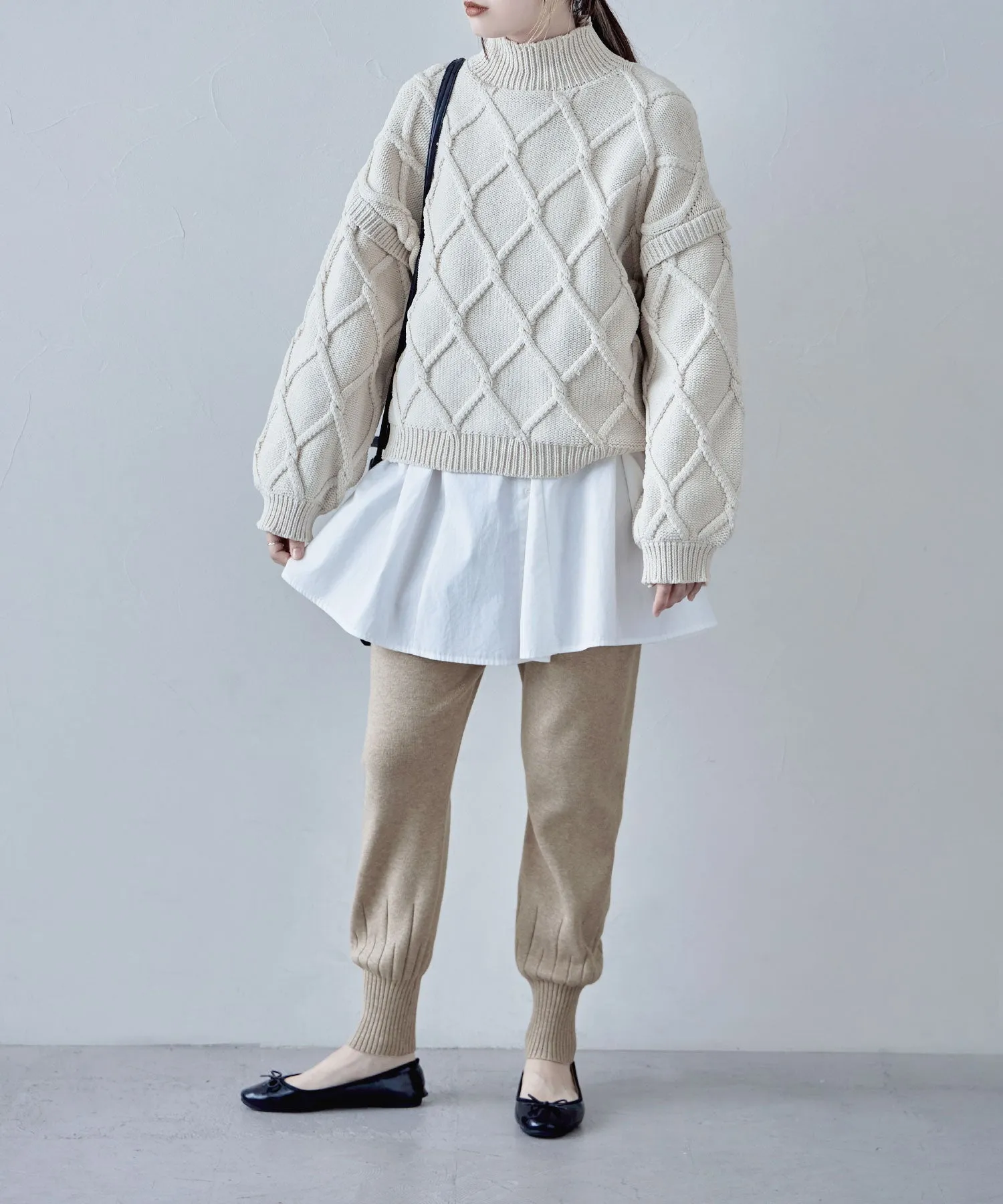 Soft knit jogger pants