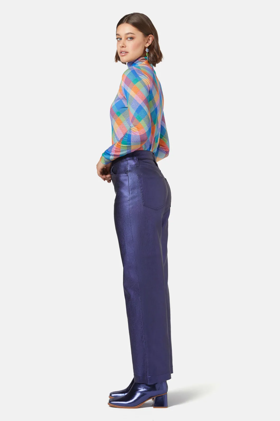Solace Metallic Jean
