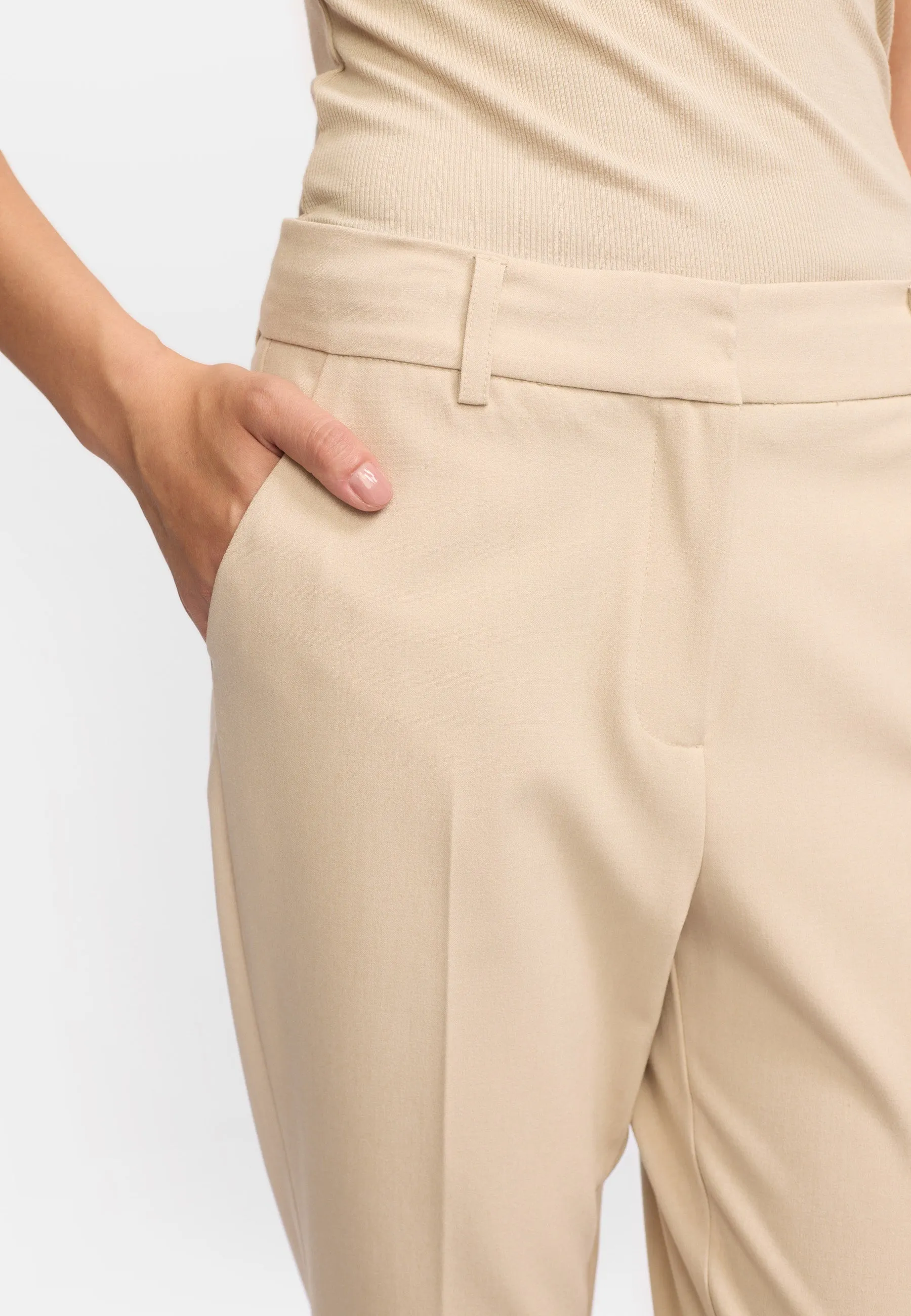 SRVilja mid waist pant