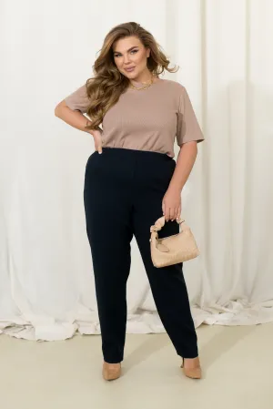 Straight-leg pants