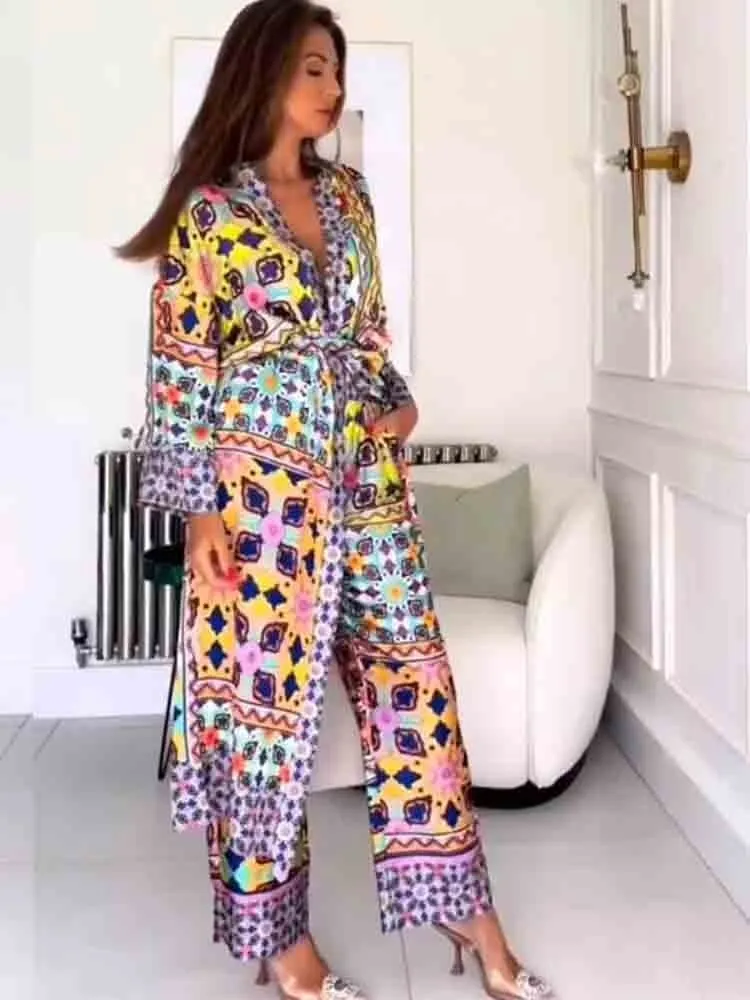 Susan Printed Coord Set