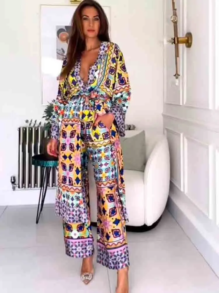 Susan Printed Coord Set
