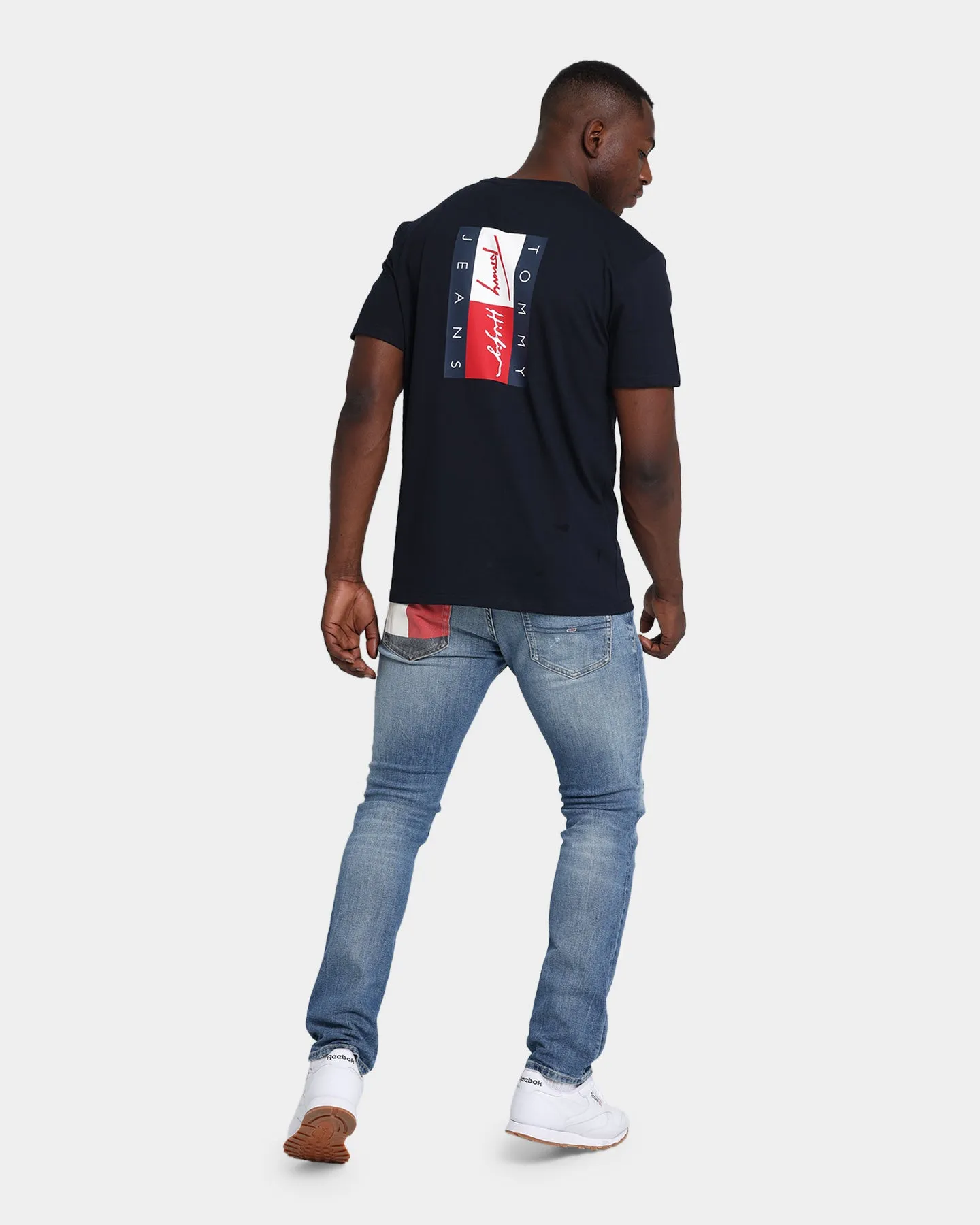 Tommy Jeans Street Archives Short Sleeve T-Shirt Desert Sky