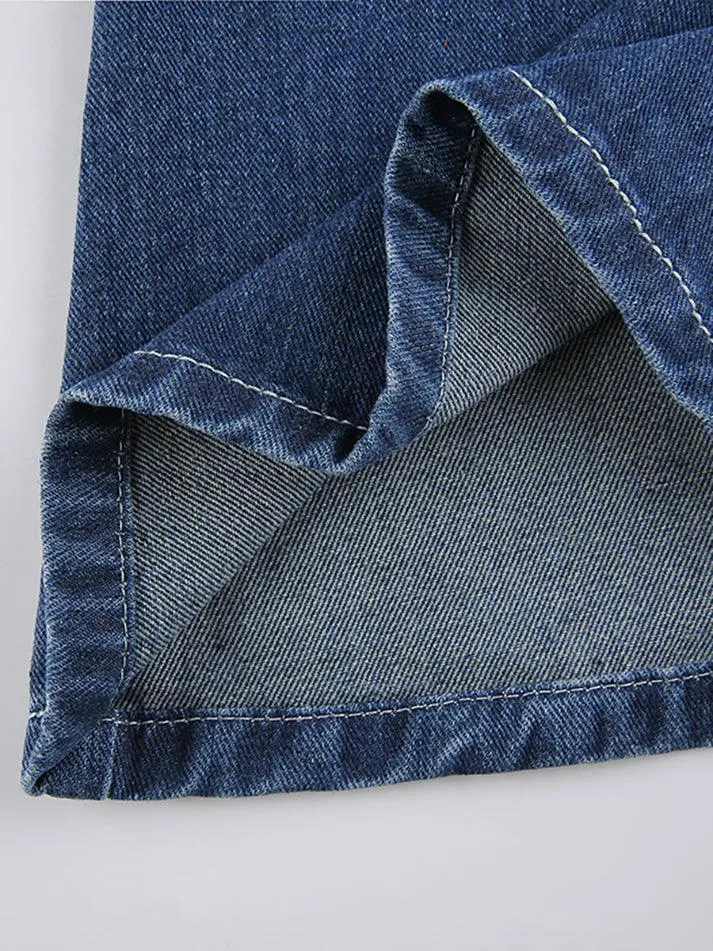 Vintage Low Waist Cargo Jeans