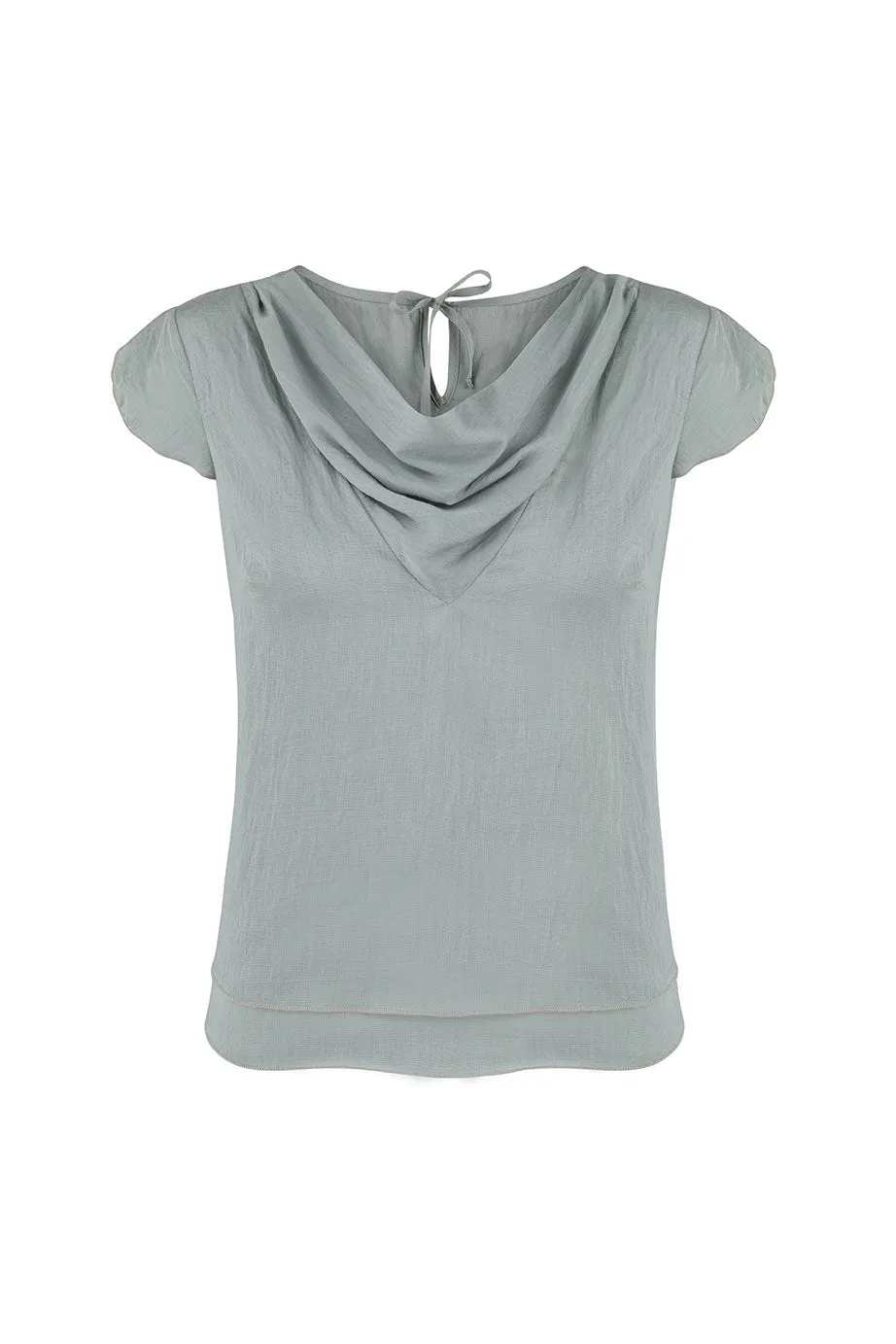 Waterfall Modal-Silk Shirt