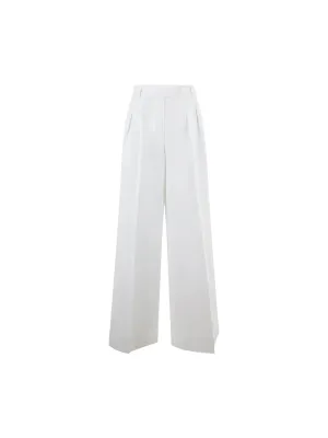 Wide-Leg Bull Denim Trousers