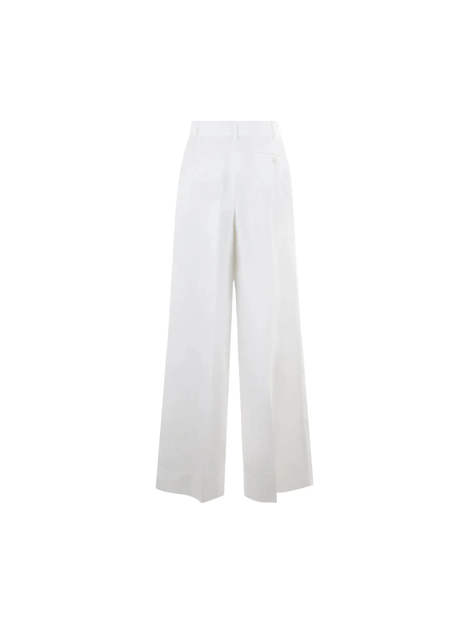 Wide-Leg Bull Denim Trousers