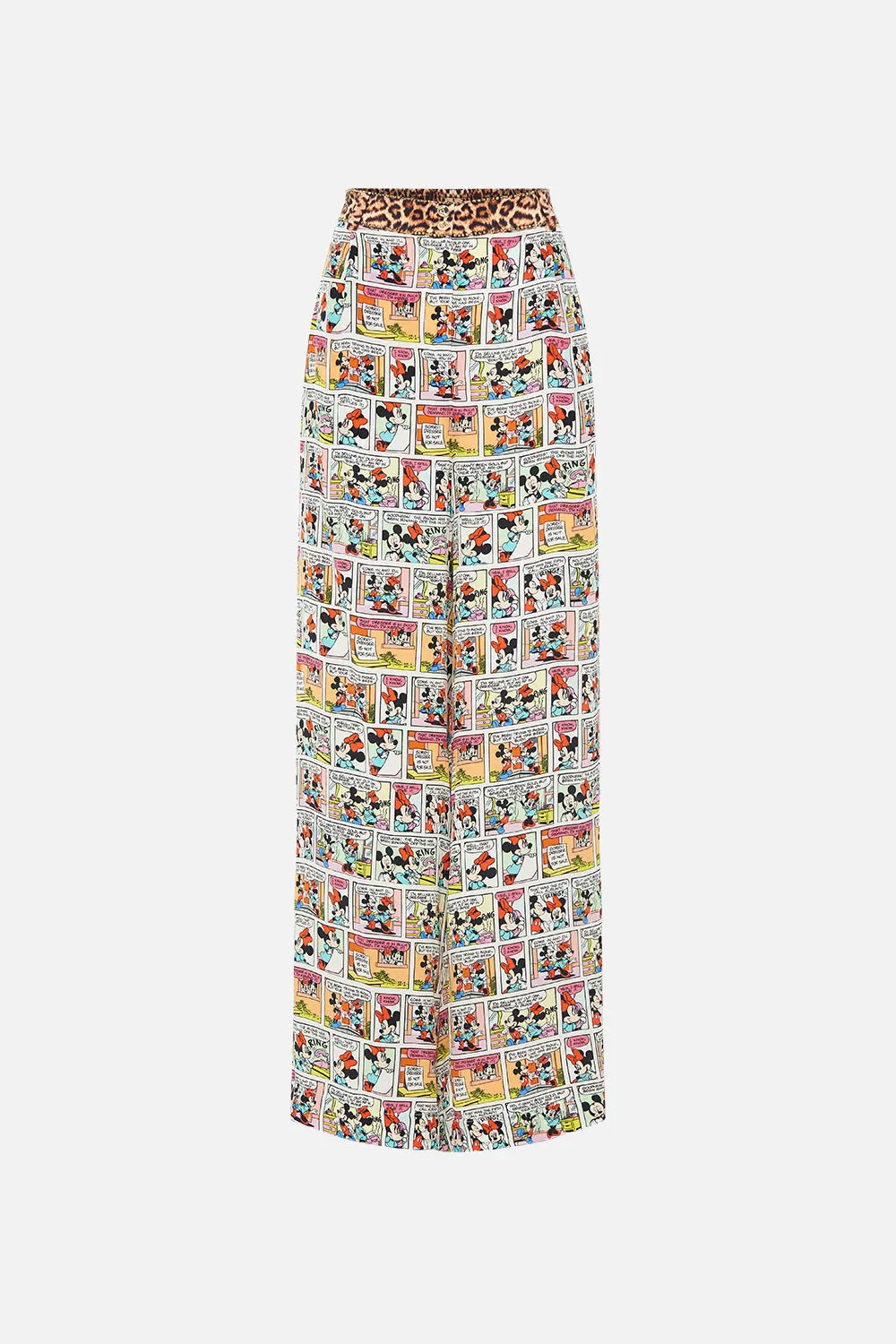 WIDE LEG WAISTED PANT A TRIP DOWN THE COMIC STRIP