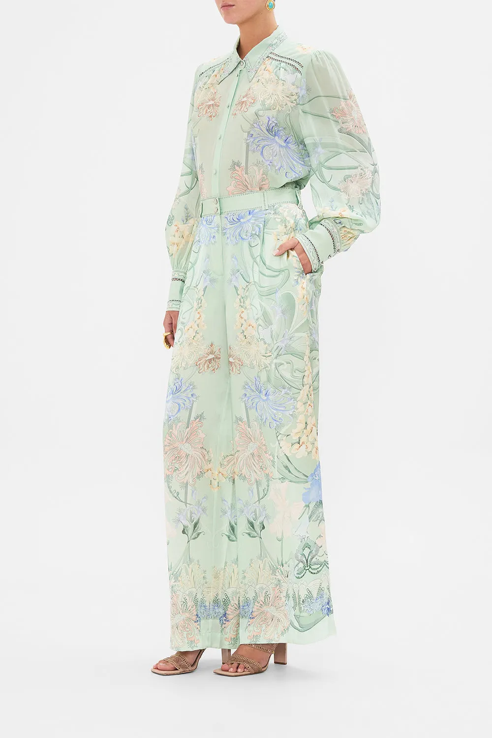 WIDE LEG WAISTED PANT DREAMING IN DUTCH