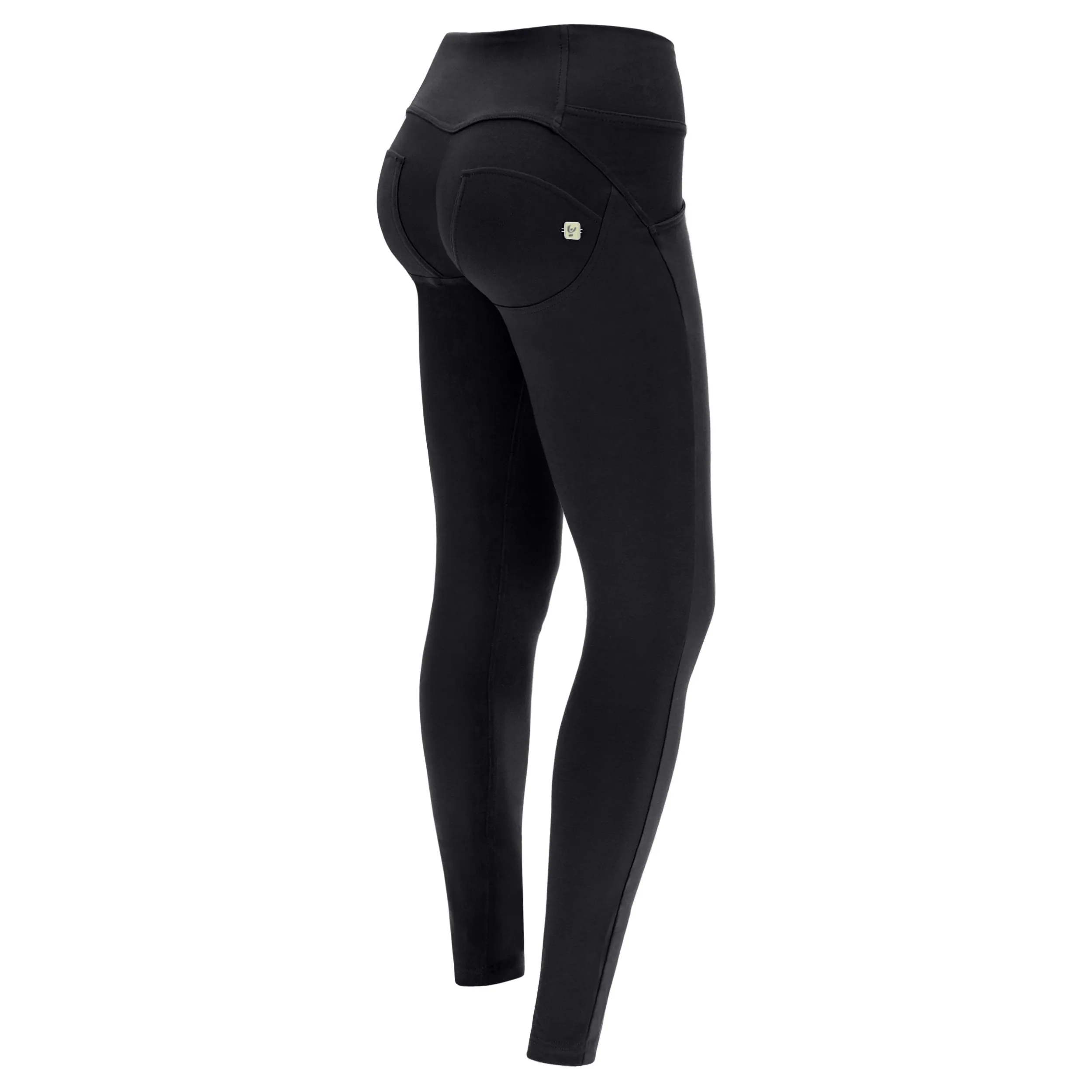 (WRUP1MC001ORG-N) Katoenen Mid Waist WR.UP® met Knoop Sluiting