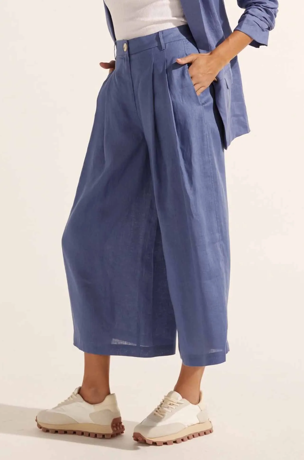 zoe kratzmann - anchor pant in steel