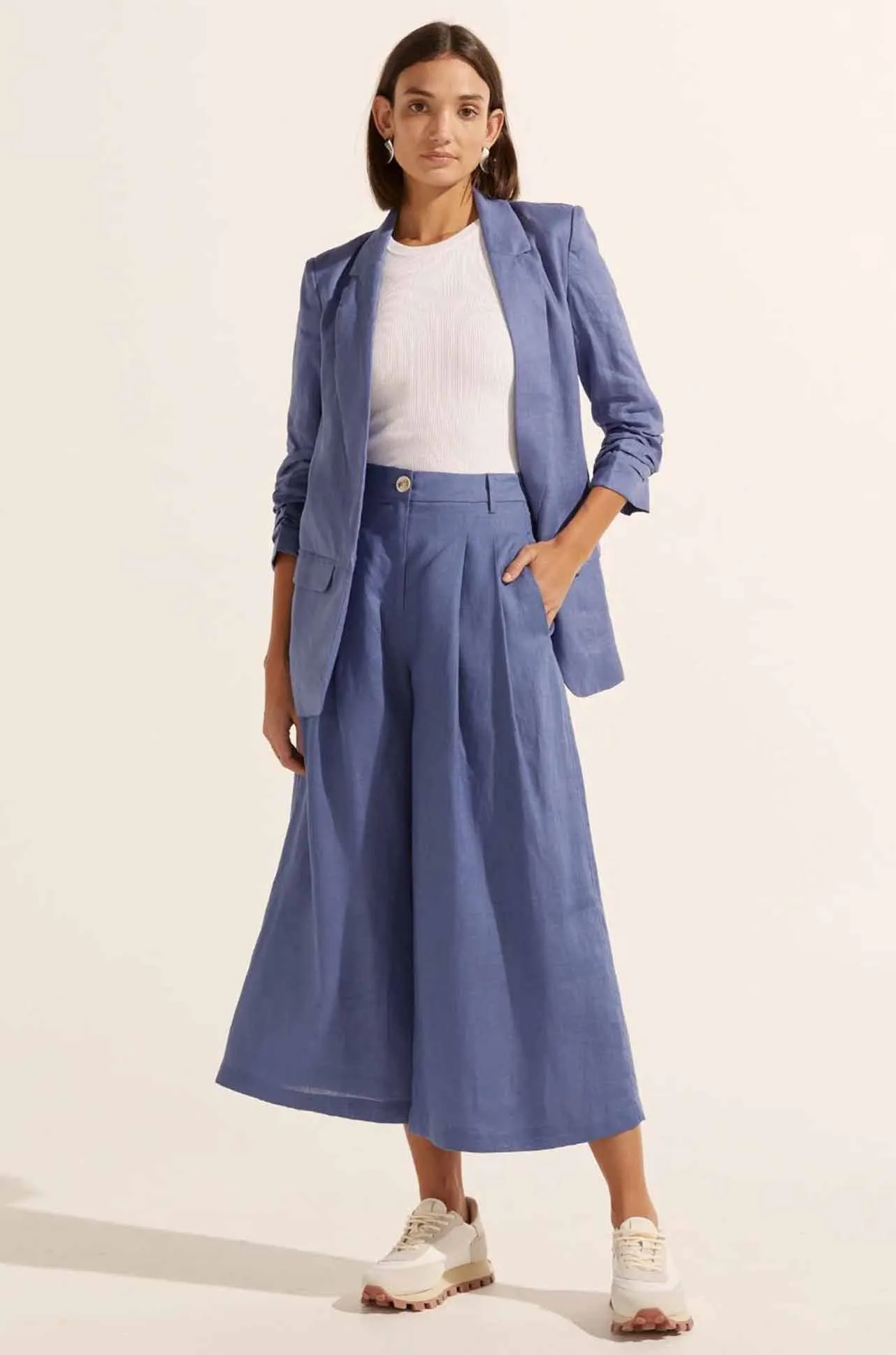 zoe kratzmann - anchor pant in steel